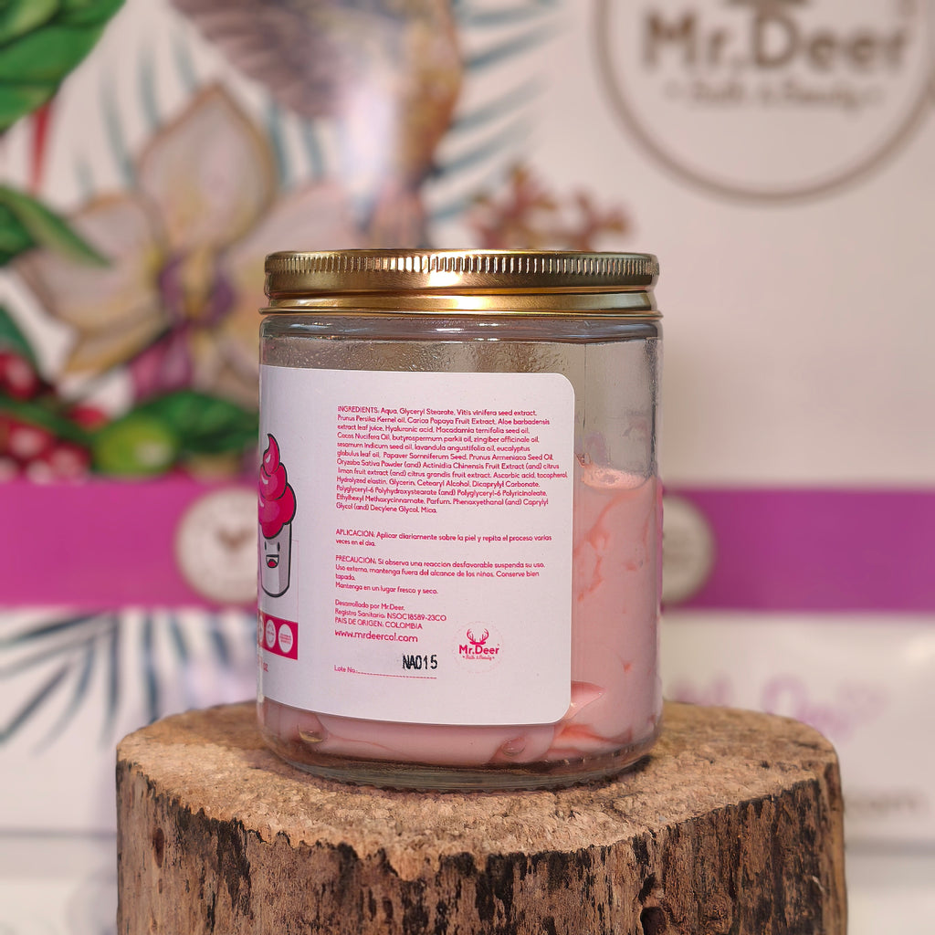Body Butter Fresas con Crema